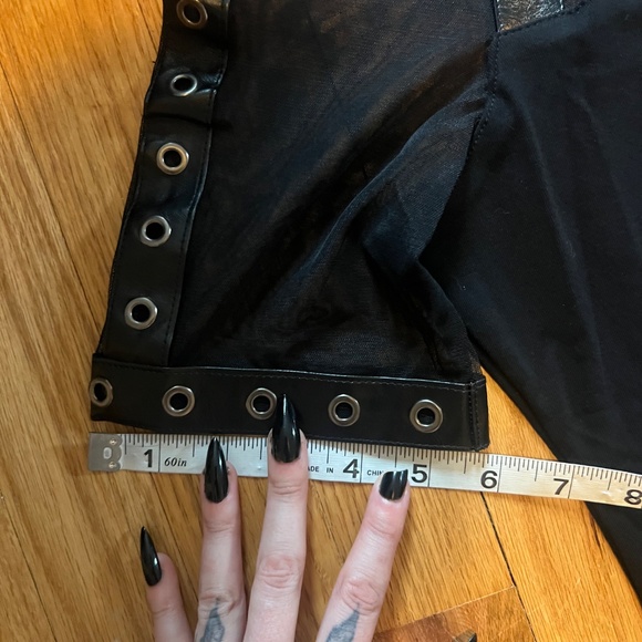 Dark in Love gothic mini dress - Picture 4 of 8